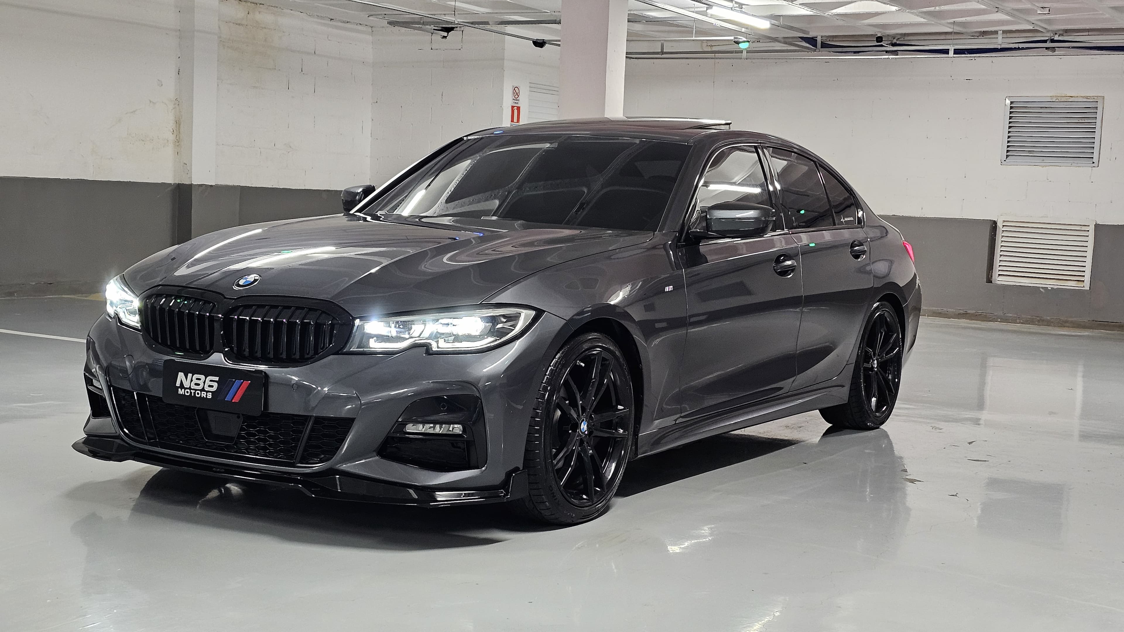 BMW 320i 2.0 M Sport Turbo ActiveFlex 2021 seminovo N86 Motors, foto 40