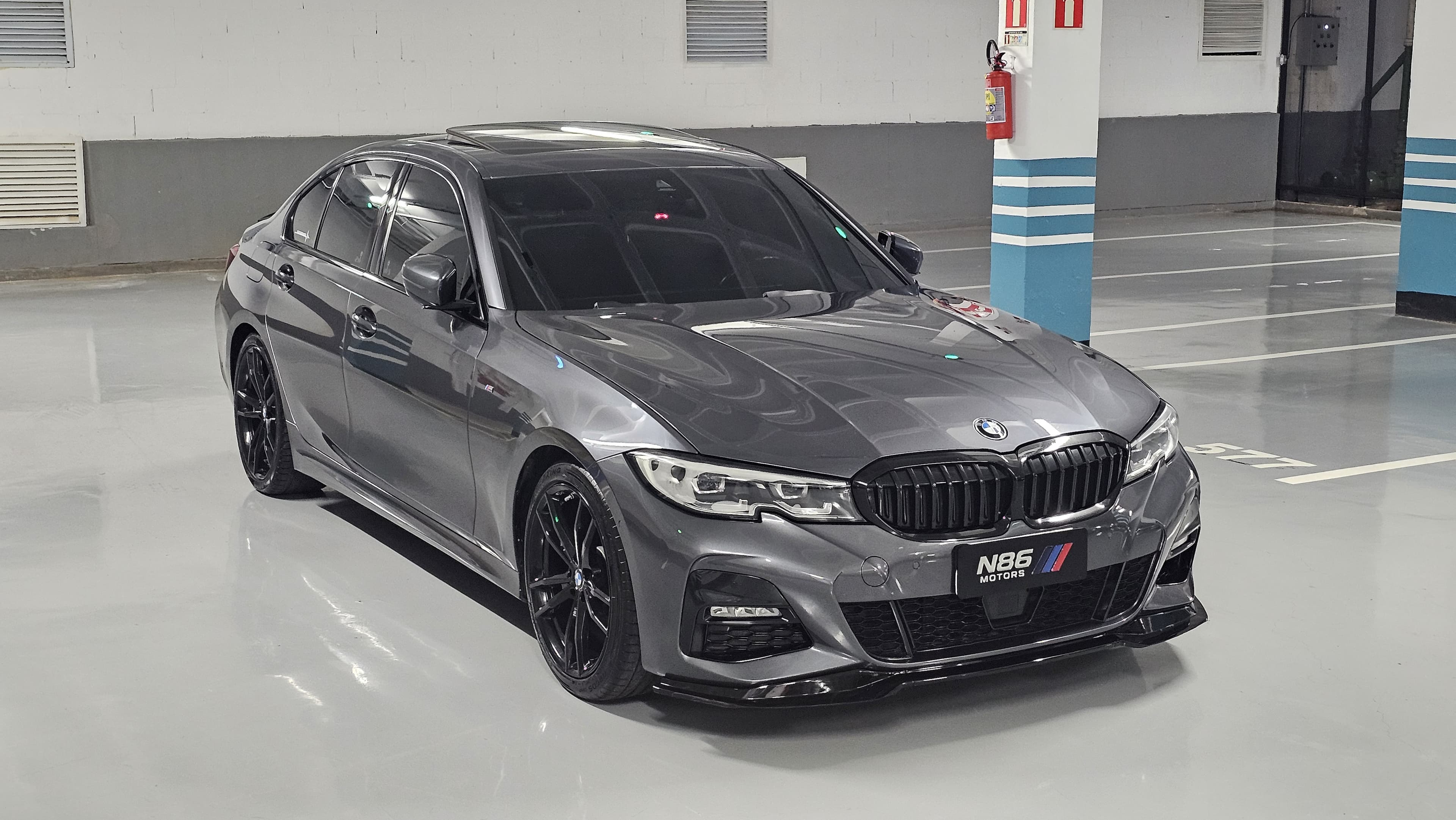 BMW 320i 2.0 M Sport Turbo ActiveFlex 2021 seminovo N86 Motors, foto 31