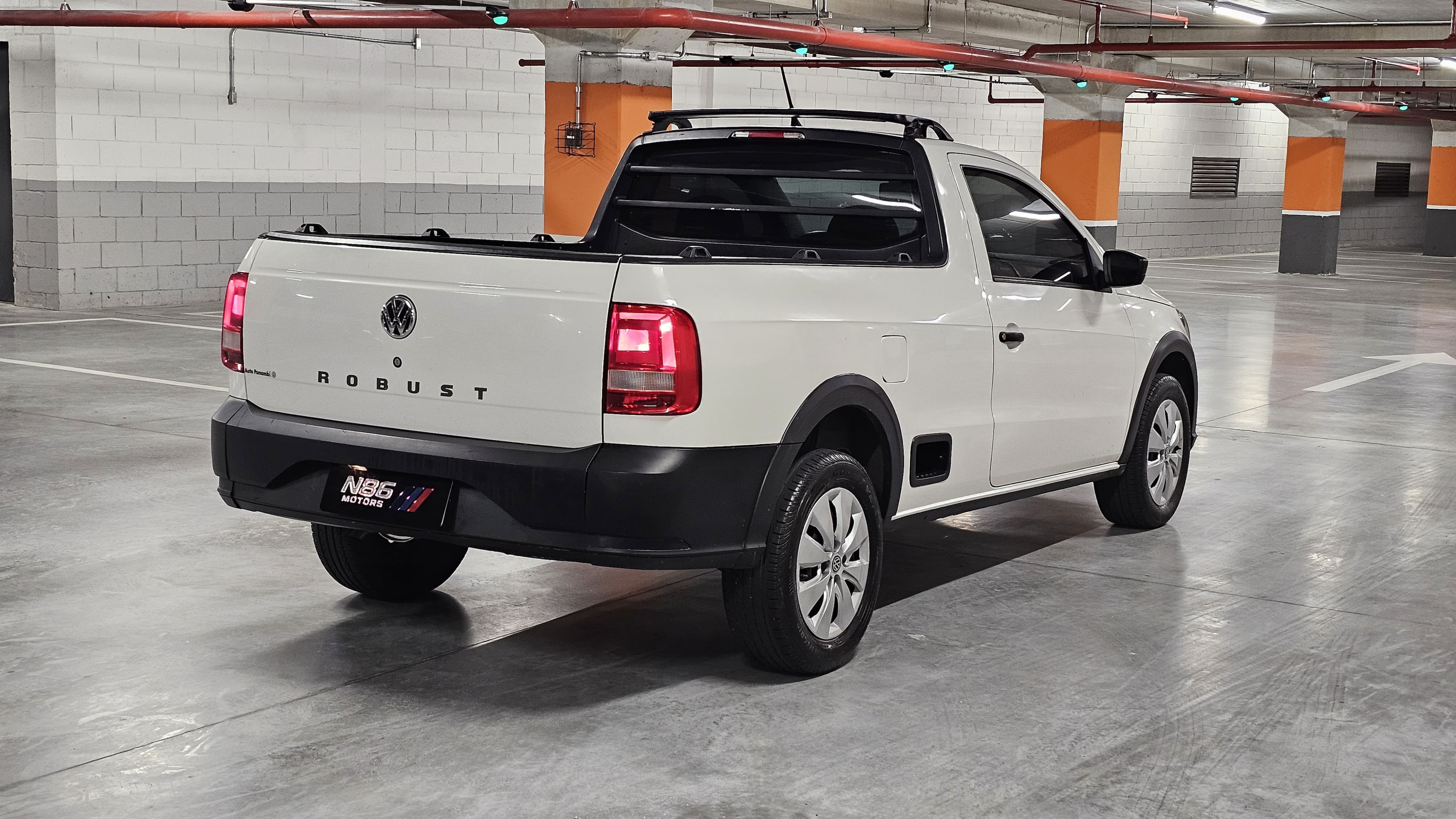 VW - VolksWagen Saveiro Robust 1.6 Total Flex 8V Robust 1.6 2023 seminovo N86 Motors, foto 5