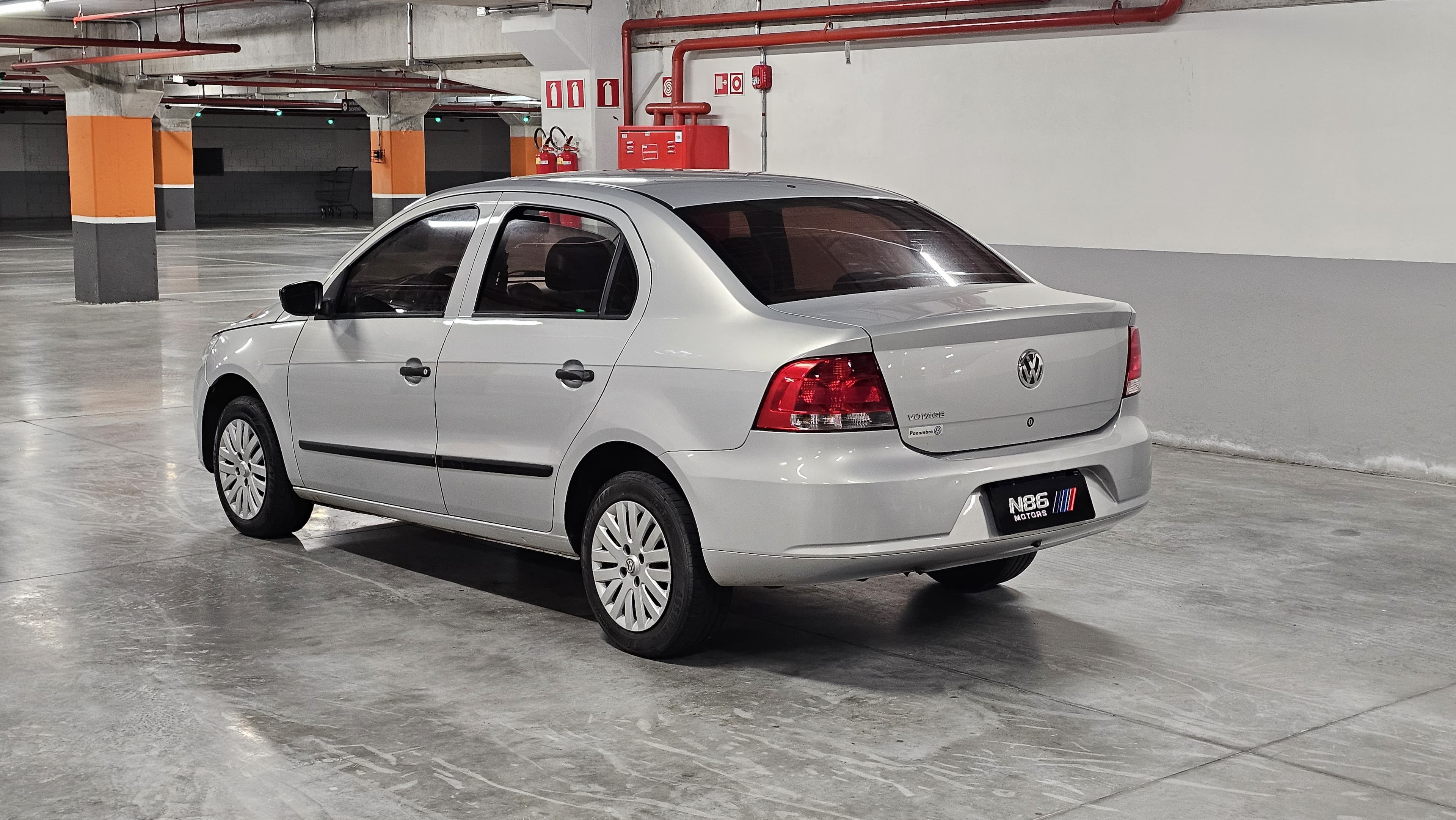 VW - VolksWagen VOYAGE 1.0/1.0 City Mi Total Flex 8V 4p 1.0 Flex 2009 seminovo N86 Motors, foto 5