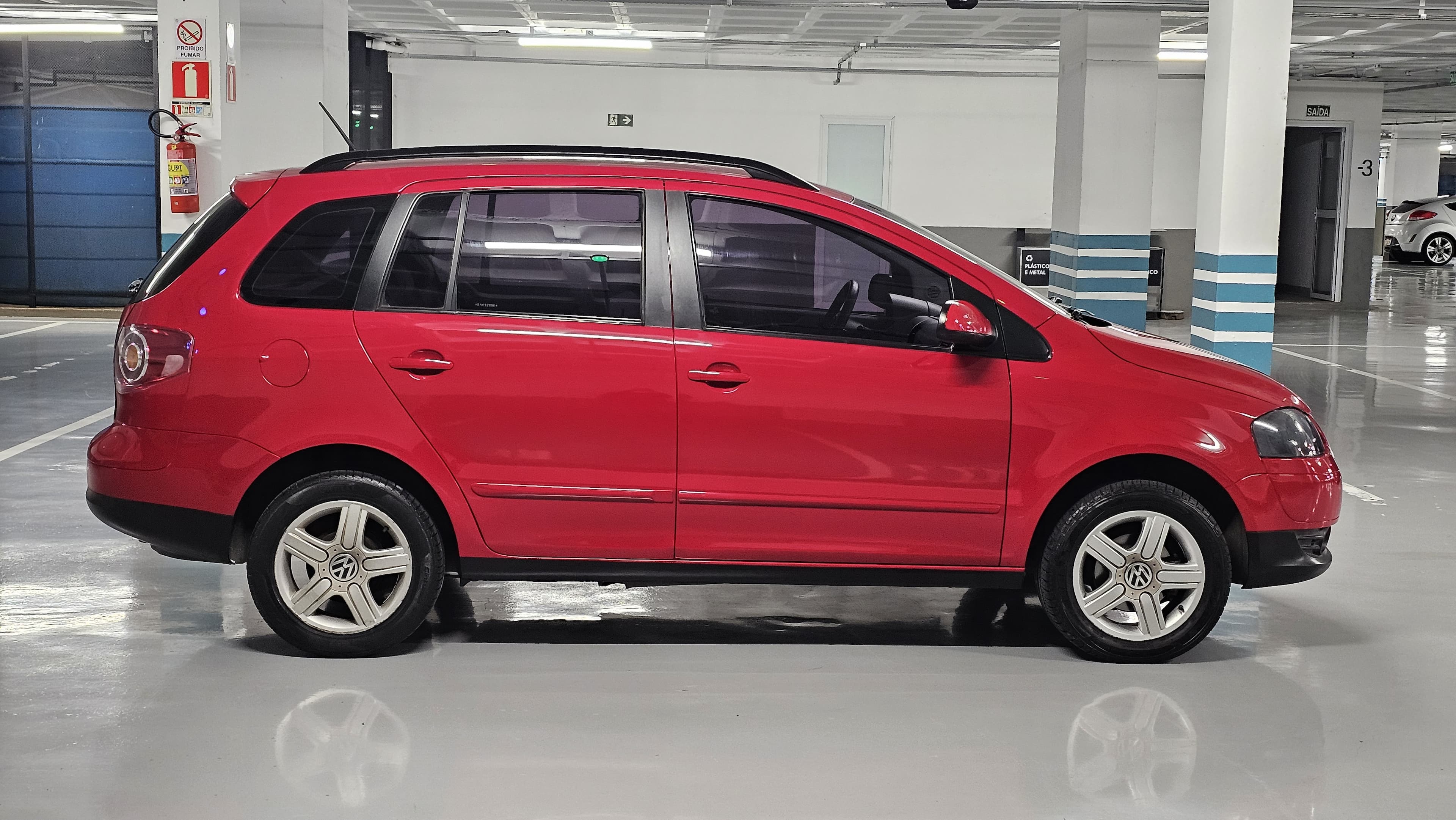 VW - VolksWagen SPACEFOX COMFORTLINE 1.6 Mi T.Flex 8V 5p 1.6 Manual, Comfortline 2008 seminovo N86 Motors, foto 7