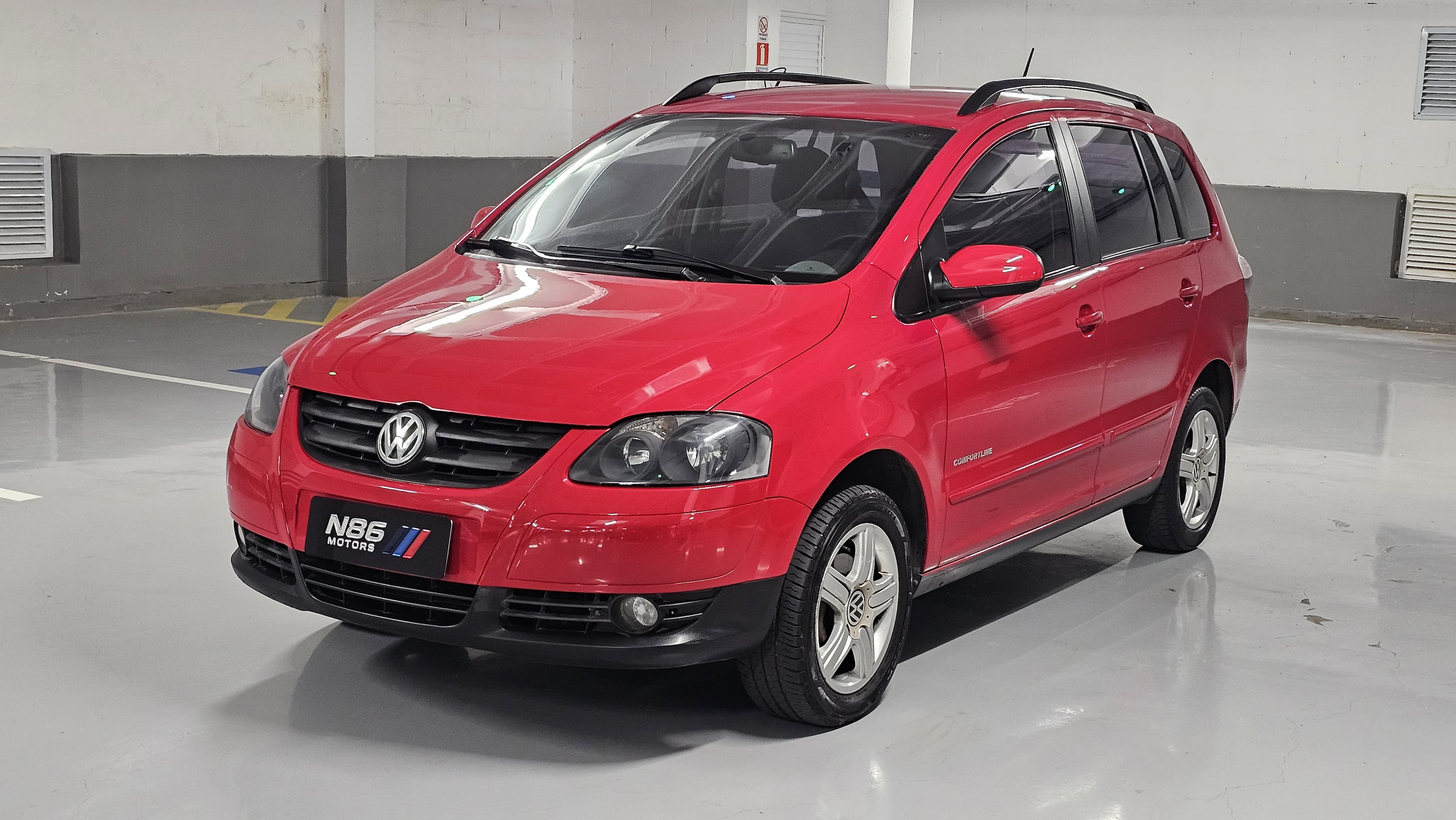 VW - VolksWagen SPACEFOX COMFORTLINE 1.6 Mi T.Flex 8V 5p 1.6 Manual, Comfortline 2008 seminovo N86 Motors, foto 3