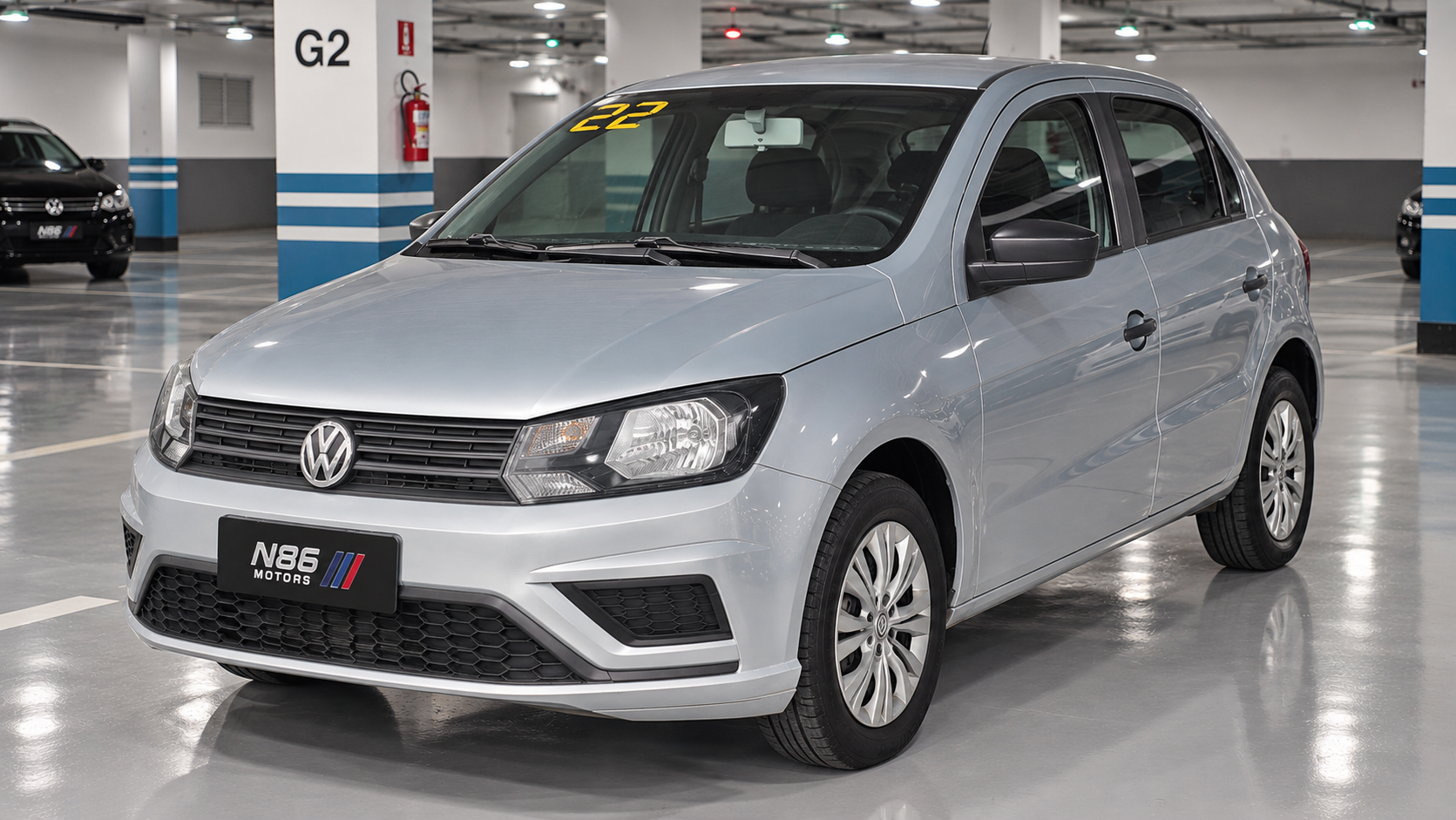 VW - VolksWagen Gol 1.0 Flex 12V 5p Gol 1.0 2022 seminovo N86 Motors, foto 3