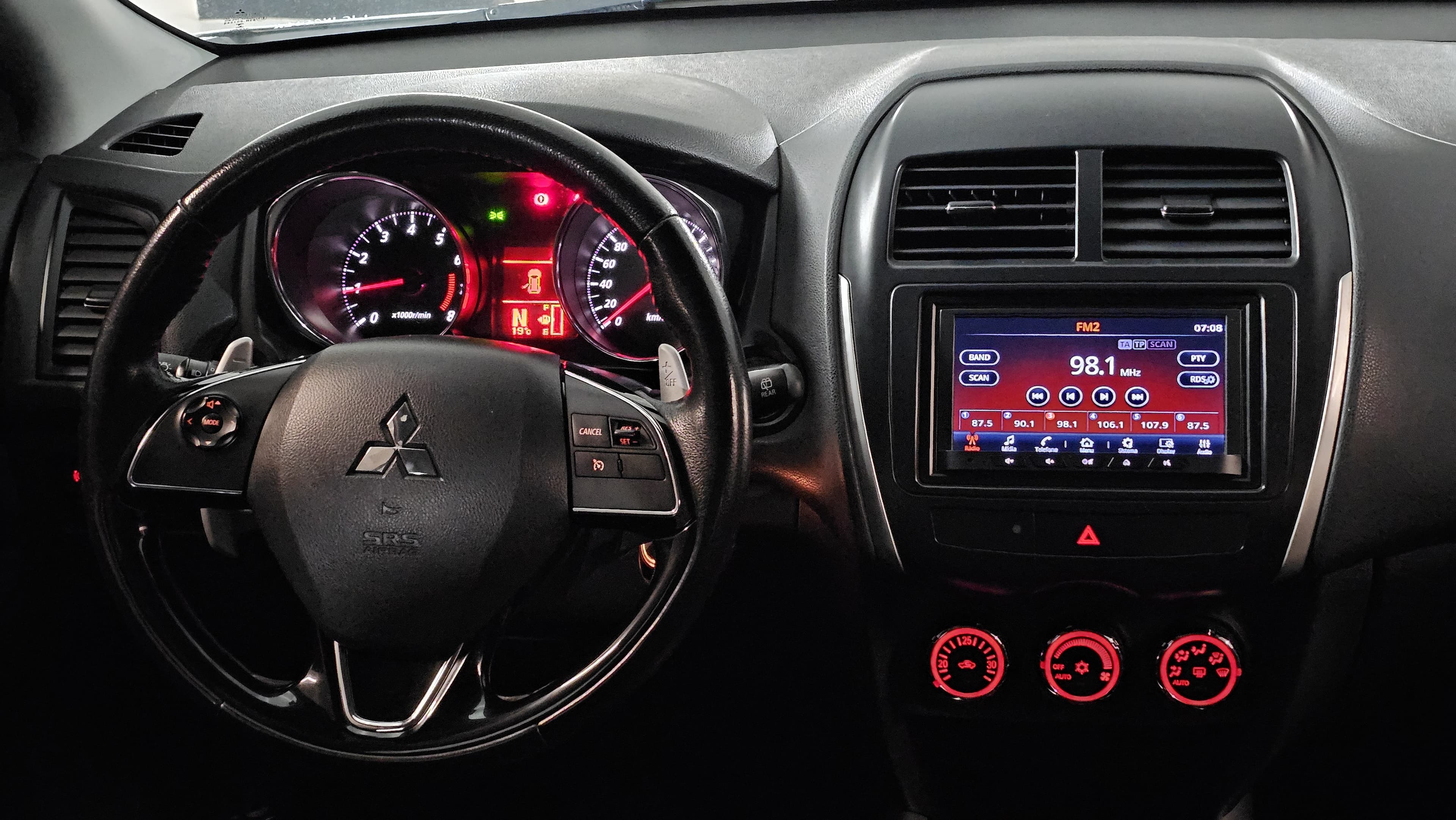 Mitsubishi ASX 2.0 16V 4x2 Flex Aut. 2.0 Automática 4x2 2018 seminovo N86 Motors, foto 9