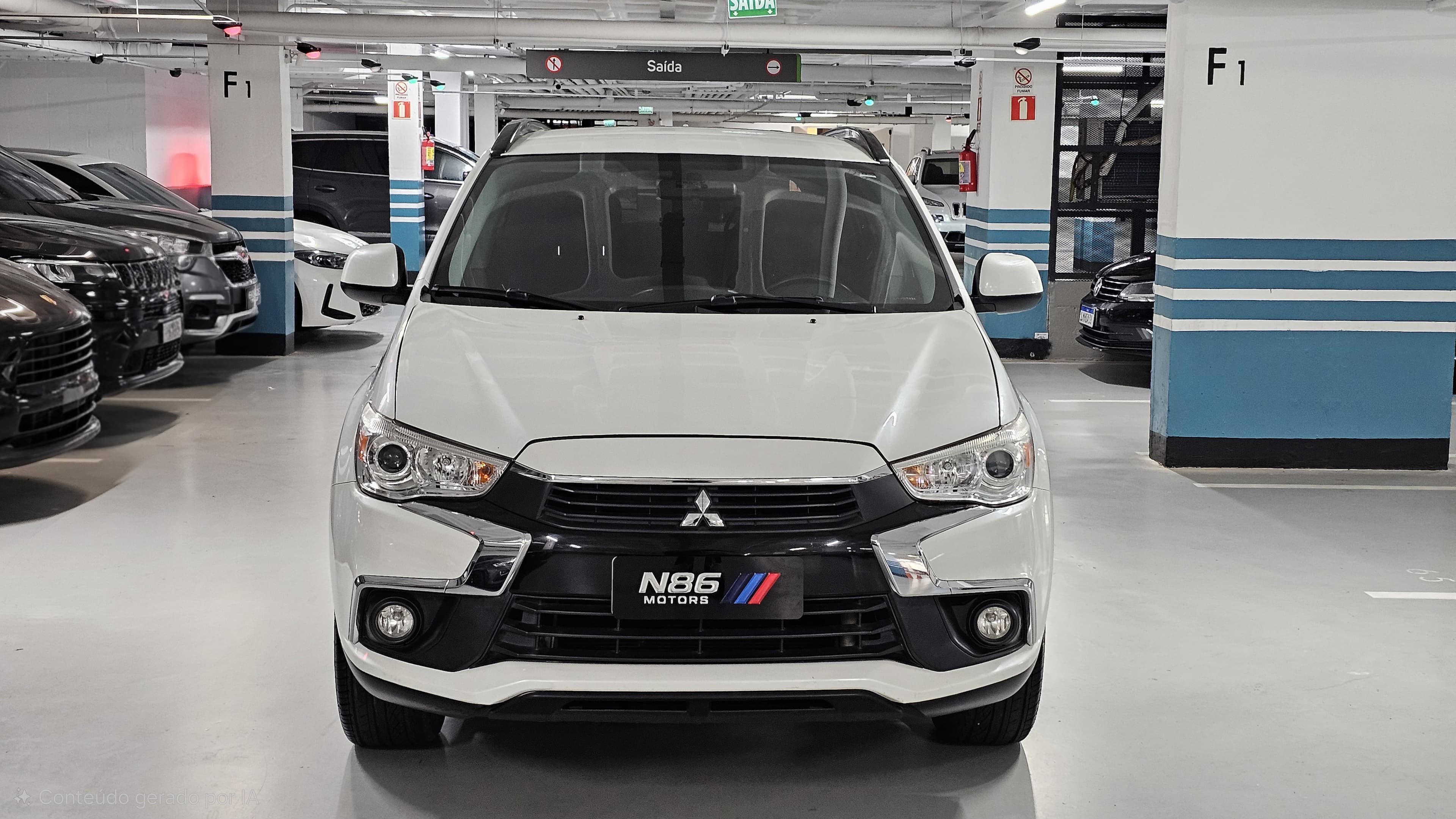 Mitsubishi ASX 2.0 16V 4x2 Flex Aut. 2.0 Automática 4x2 2018 seminovo N86 Motors, foto 2