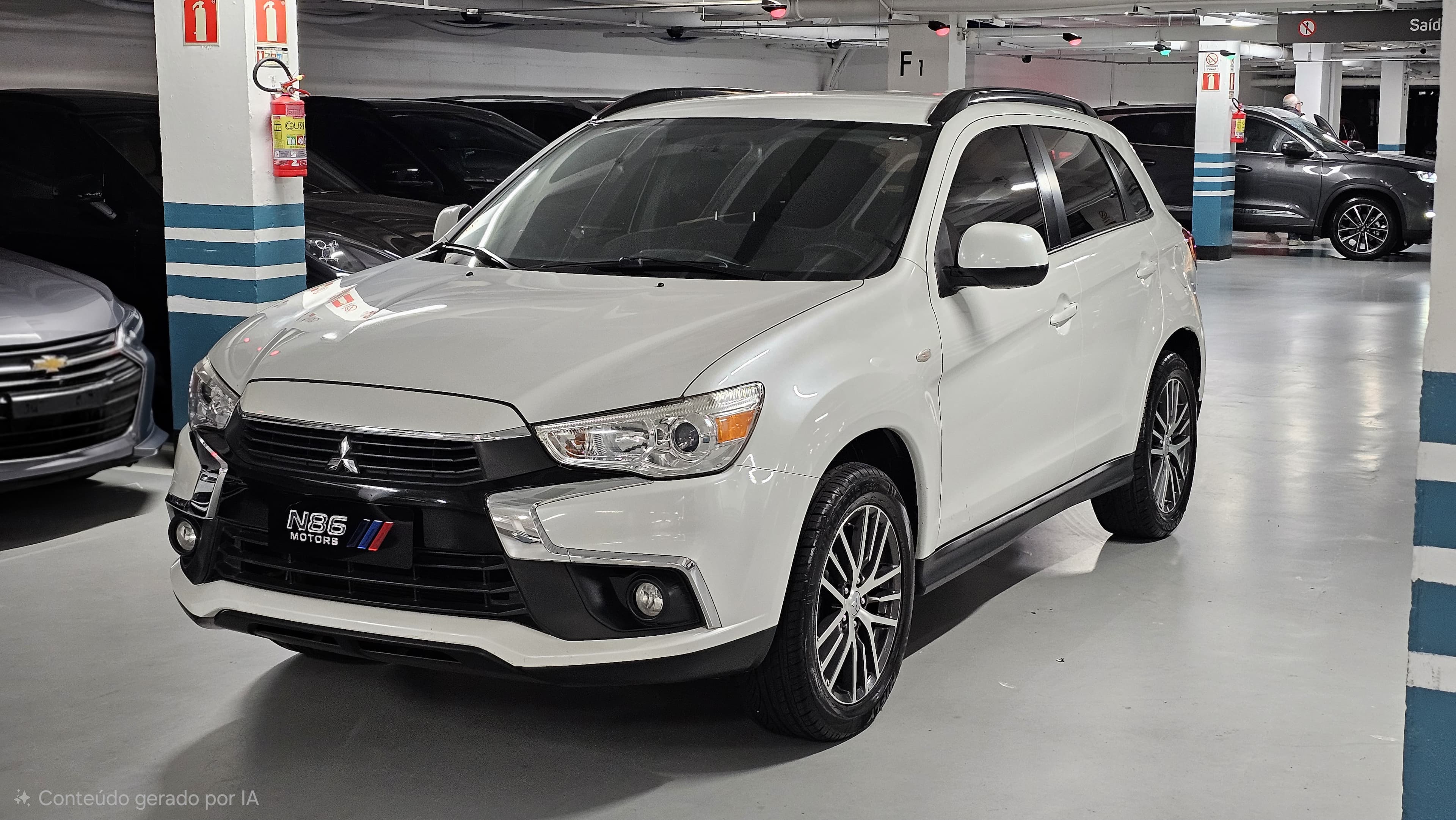 Mitsubishi ASX 2.0 16V 4x2 Flex Aut. 2.0 Automática 4x2 2018 seminovo N86 Motors, foto 3