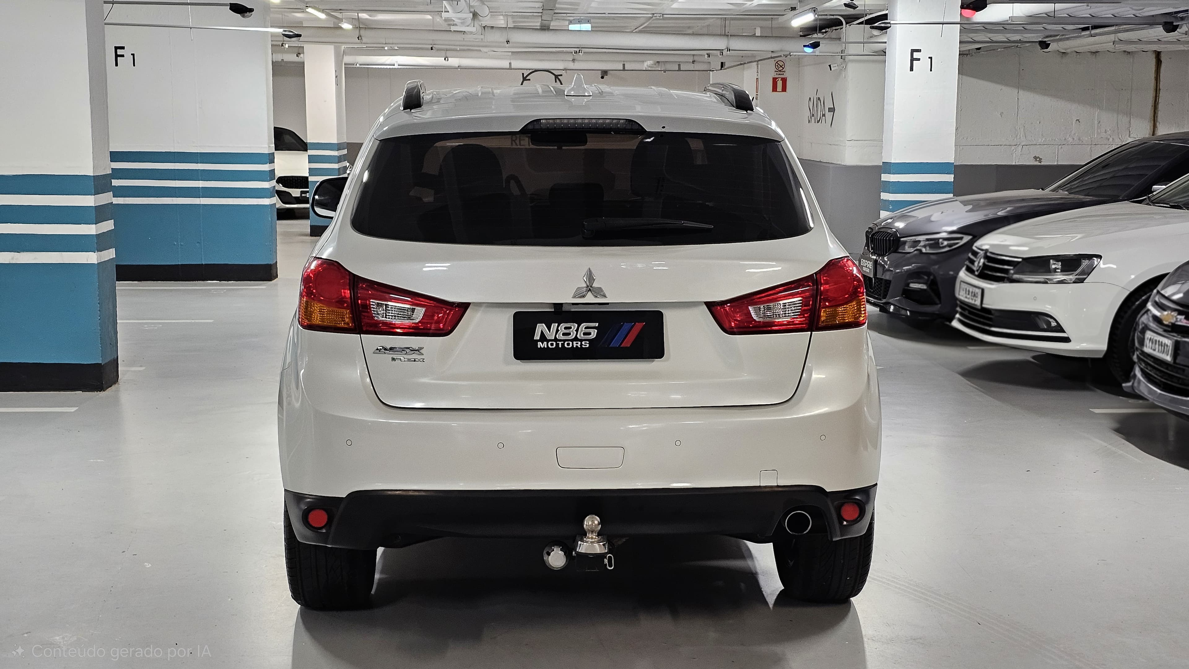 Mitsubishi ASX 2.0 16V 4x2 Flex Aut. 2.0 Automática 4x2 2018 seminovo N86 Motors, foto 6