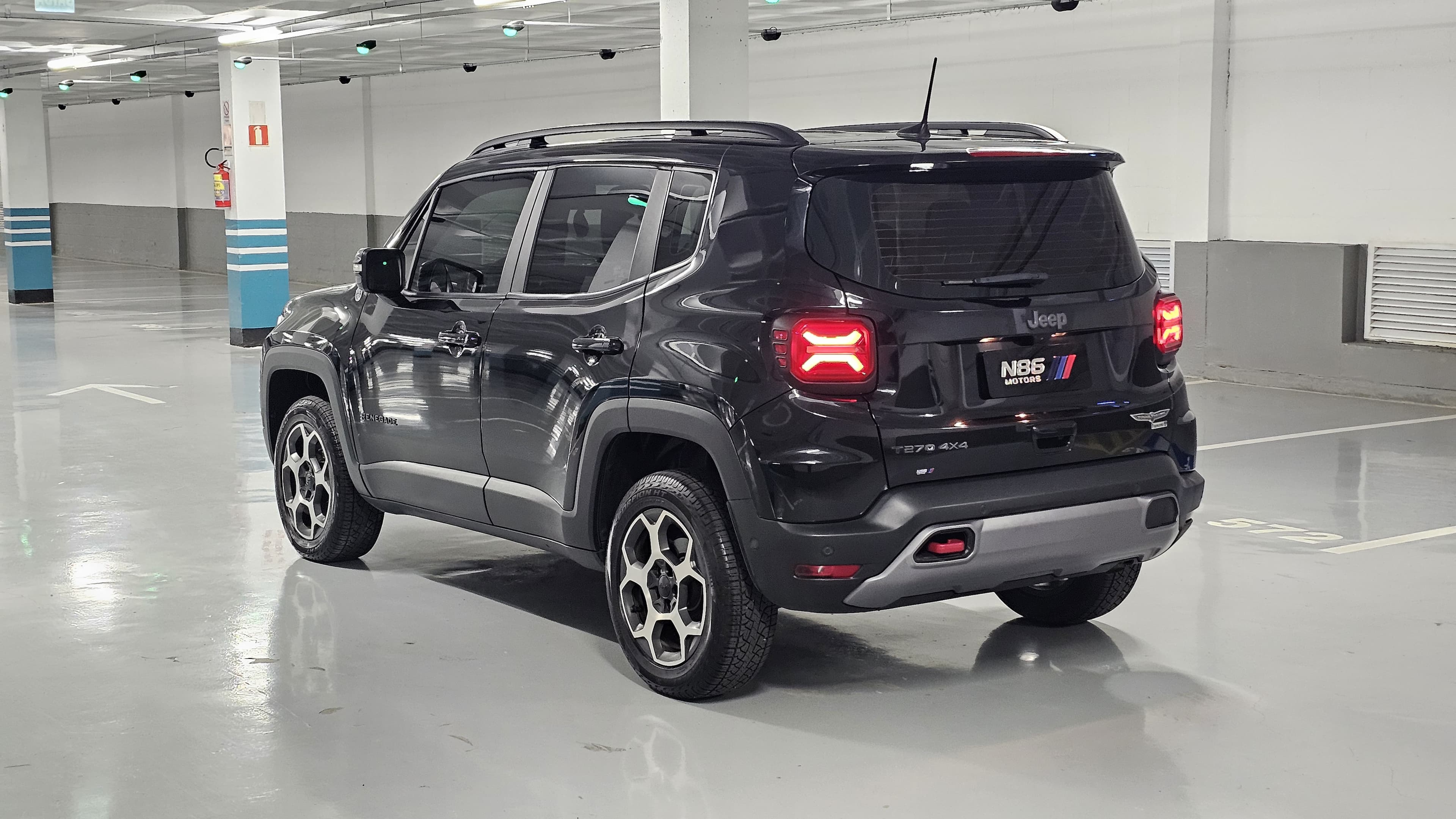 JEEP Renegade Trailhawk T270 1.3 TB Flex Aut. TRAILHAWK 1.3 Turbo Flex 4X4 2025 seminovo N86 Motors, foto 5