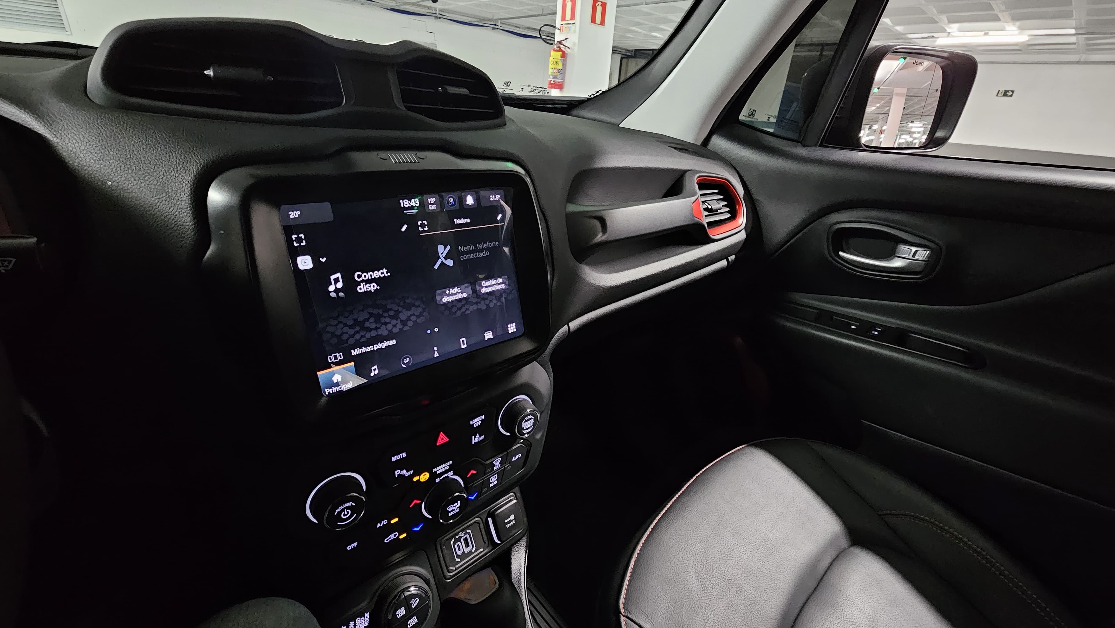 JEEP Renegade Trailhawk T270 1.3 TB Flex Aut. TRAILHAWK 1.3 Turbo Flex 4X4 2025 seminovo N86 Motors, foto 13