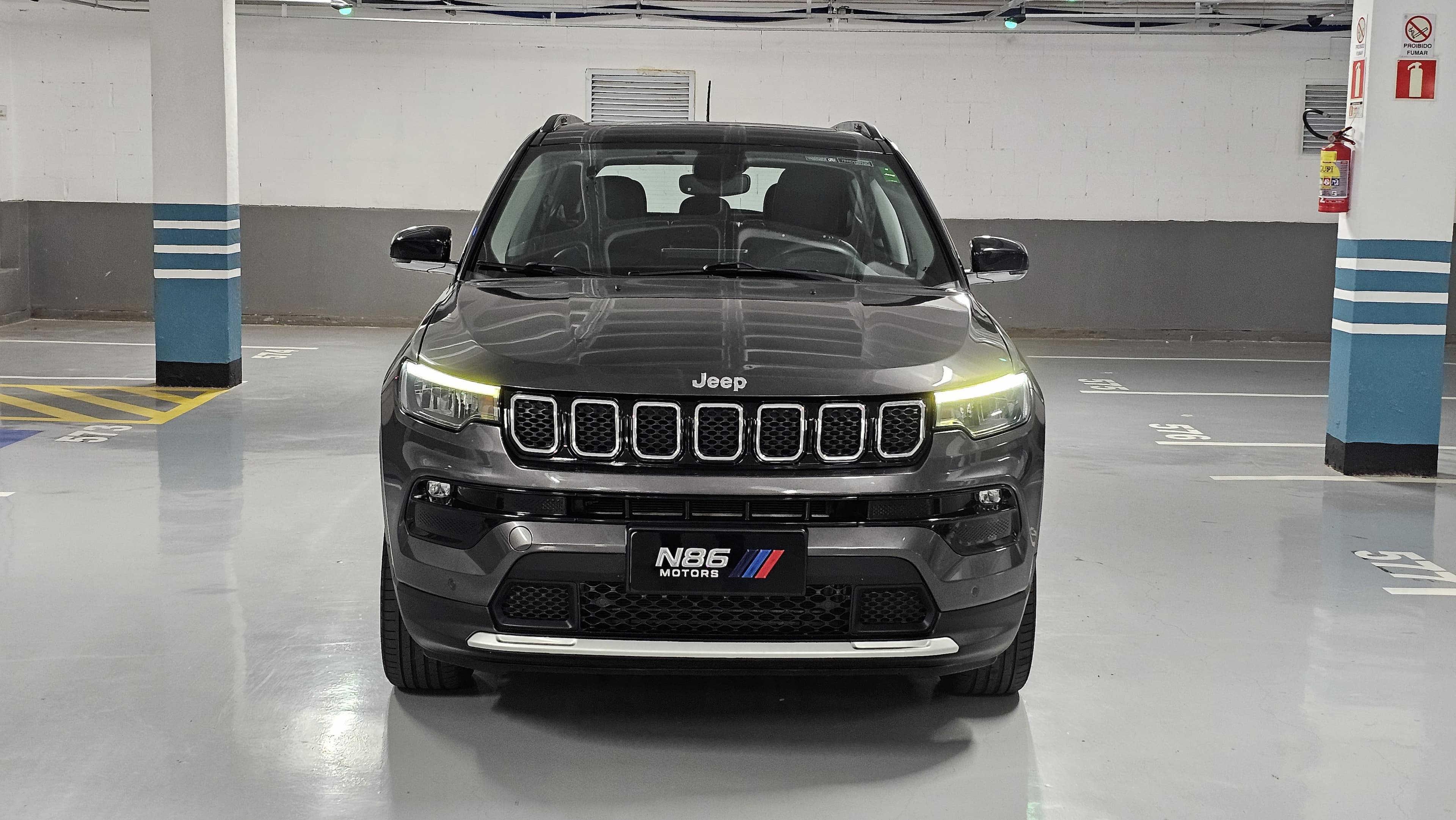 Jeep COMPASS LIMITED T270 1.3 TB 4x2 Flex Aut Limited T270 COM TETO SOLAR 2022 seminovo N86 Motors, foto 2