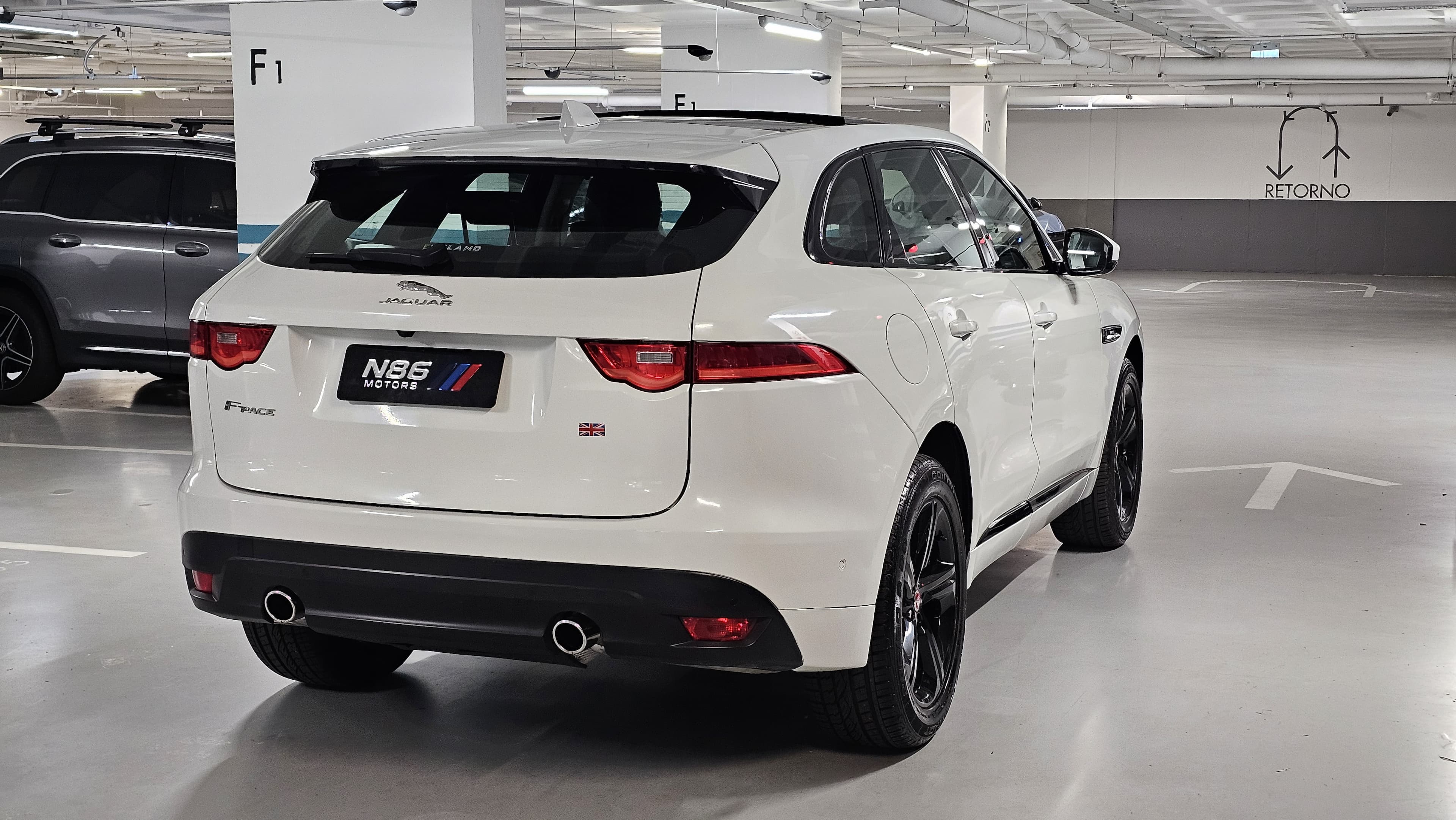 Jaguar F-Pace 3.0 R-Sport 340cv Aut. R-Sport 3.0 V6 2017 seminovo N86 Motors, foto 7
