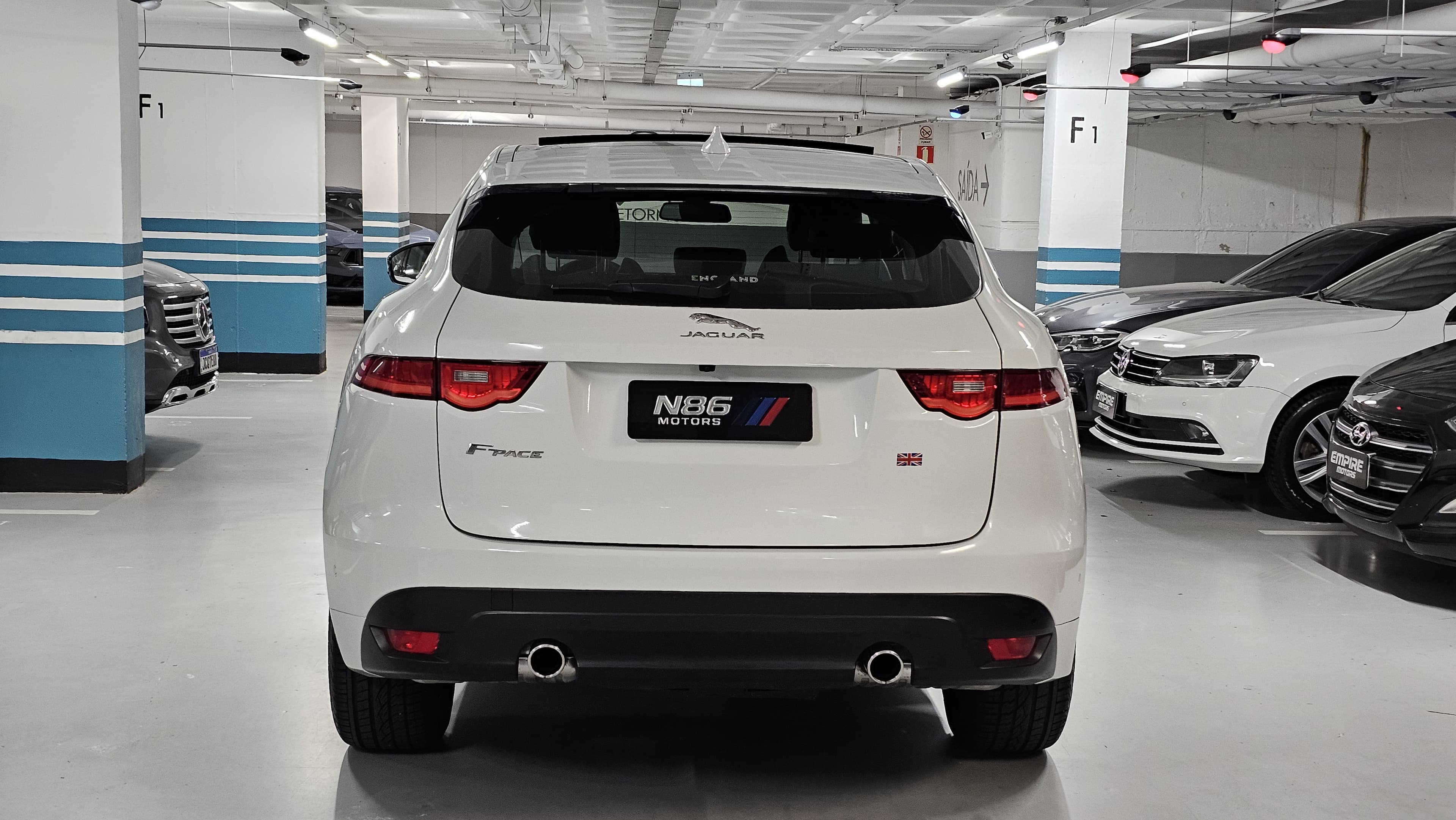 Jaguar F-Pace 3.0 R-Sport 340cv Aut. R-Sport 3.0 V6 2017 seminovo N86 Motors, foto 6