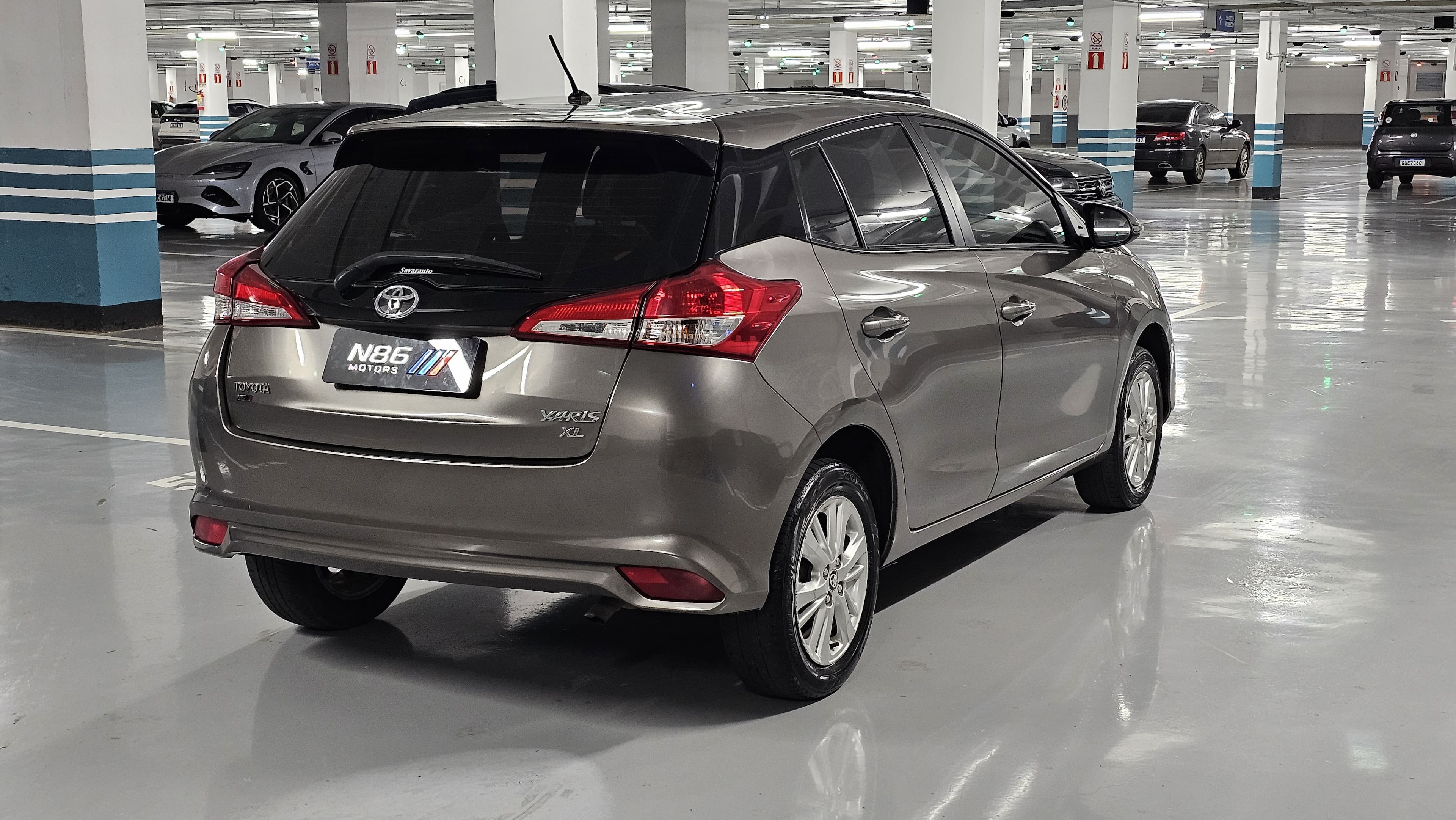 Toyota YARIS XL Plus Tech 1.3 Flex 16V Aut. XL PLUS TECH 1.3 AUT 2019 seminovo N86 Motors, foto 7