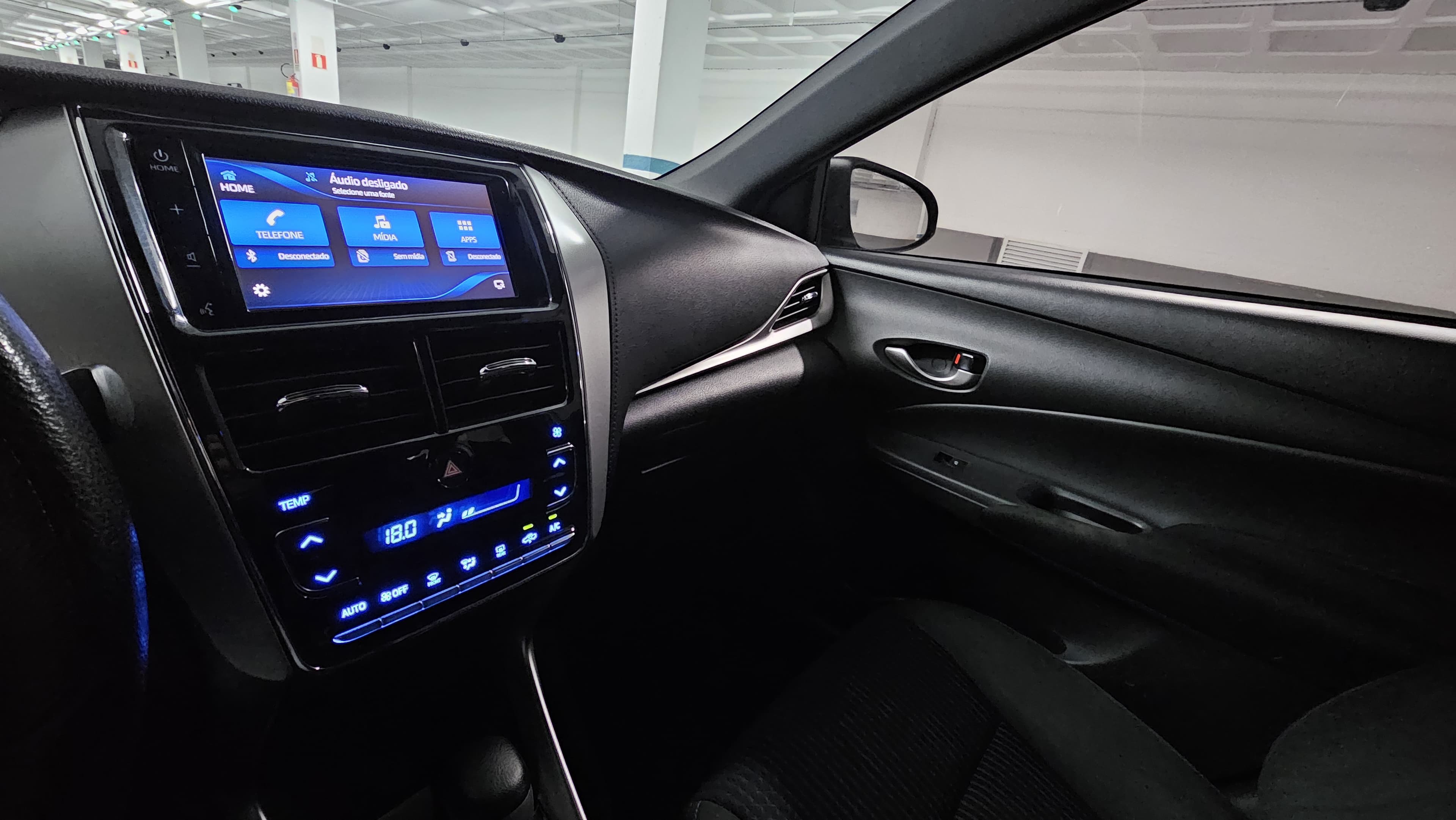 Toyota YARIS XL Plus Tech 1.3 Flex 16V Aut. XL PLUS TECH 1.3 AUT 2019 seminovo N86 Motors, foto 17