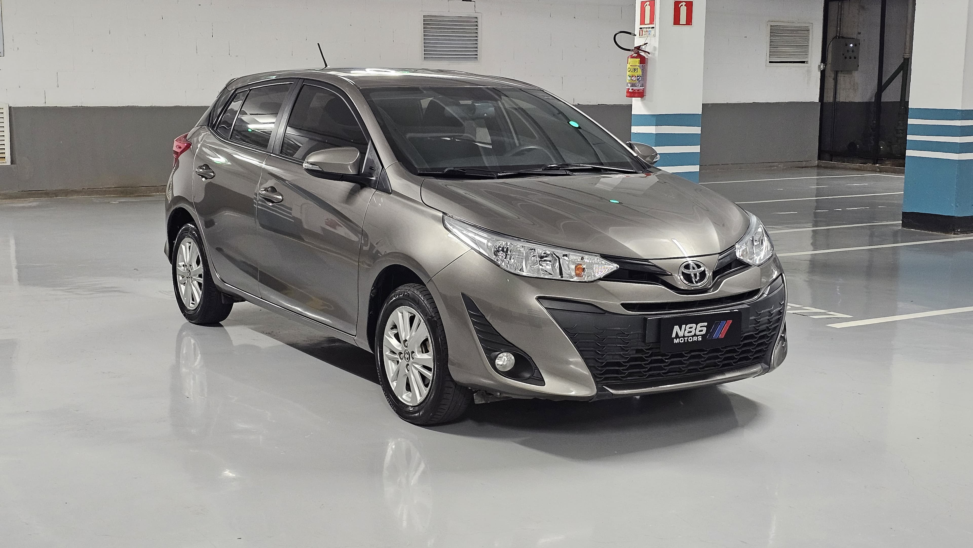 Toyota YARIS XL Plus Tech 1.3 Flex 16V Aut. XL PLUS TECH 1.3 AUT 2019 seminovo N86 Motors, foto 1