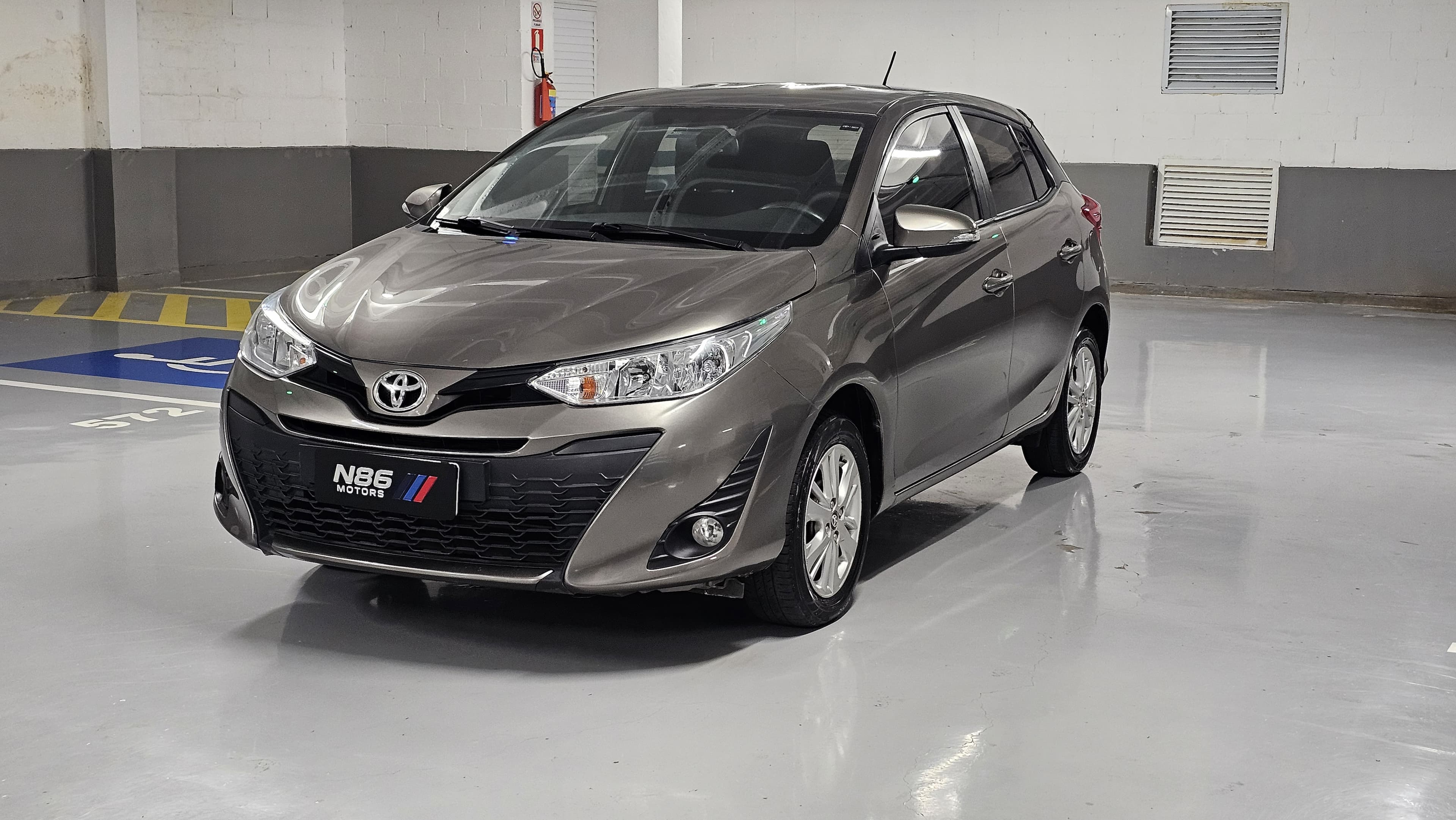 Toyota YARIS XL Plus Tech 1.3 Flex 16V Aut. XL PLUS TECH 1.3 AUT 2019 seminovo N86 Motors, foto 3